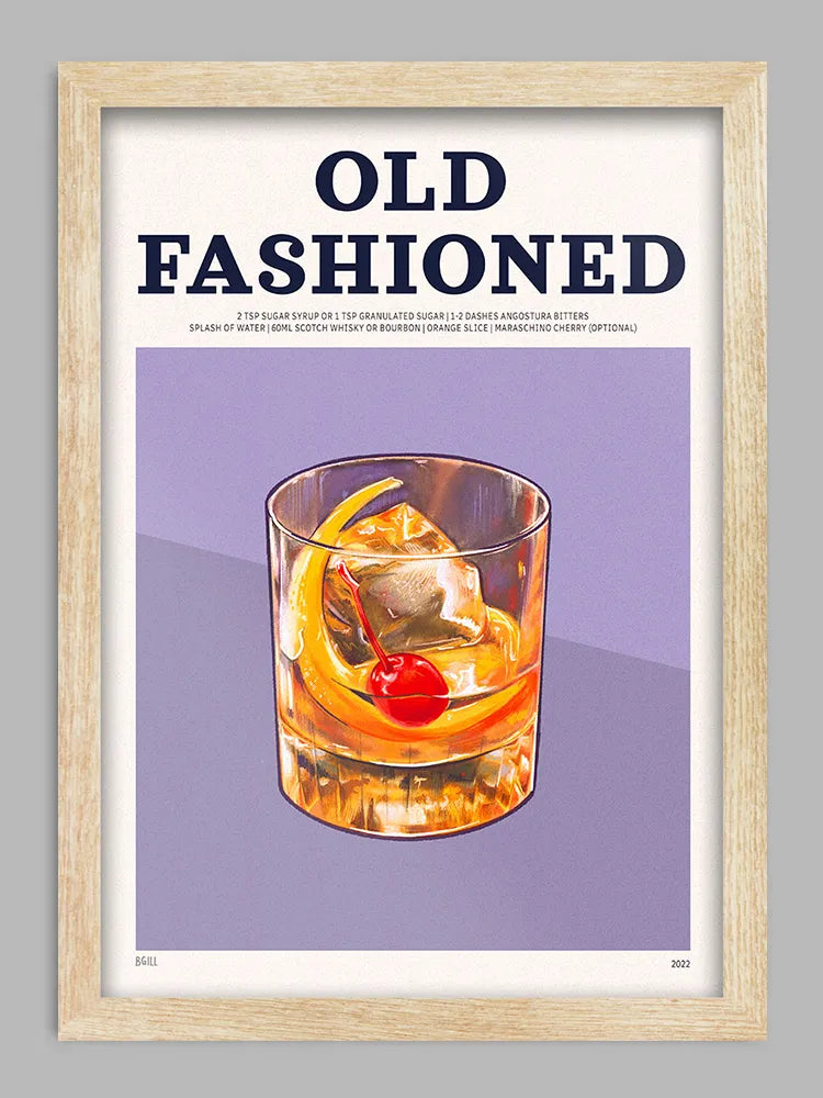 Old Fashioned Print