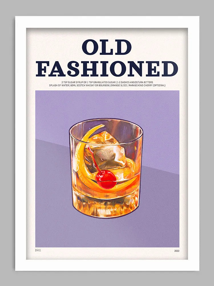 Old Fashioned Print
