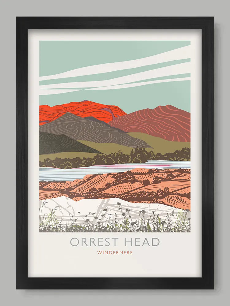 Orrest Head - Lake District Print