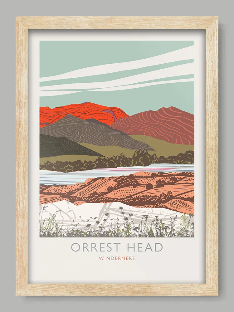 Orrest Head - Lake District Print