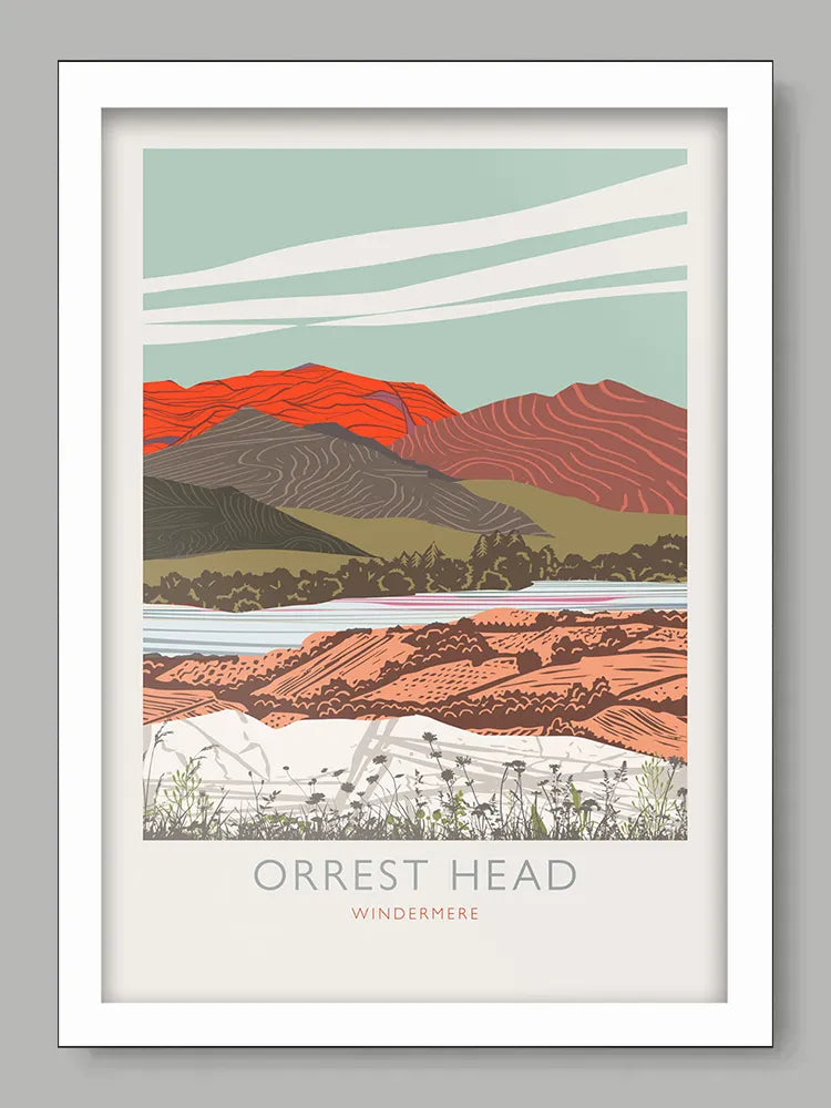 Orrest Head - Lake District Print