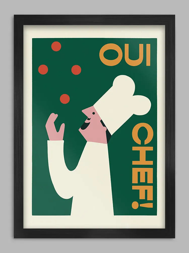 Oui Chef Print