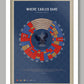 Where Eagles Dare -  Crystal Palace FA Cup Poster Print