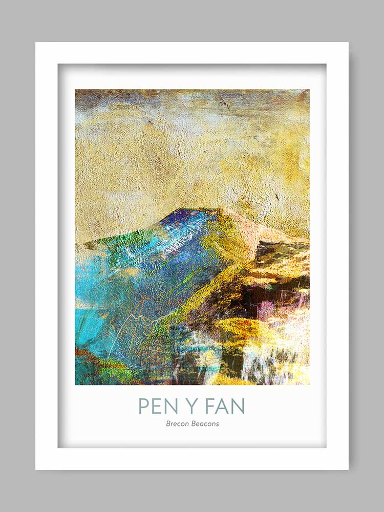 Pen Y Fan - Welsh 3 Peaks Poster Print