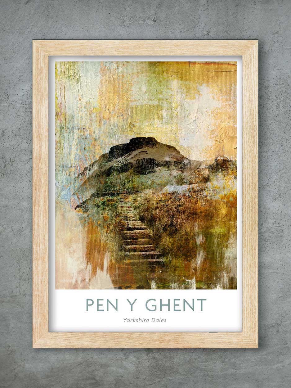 Pen Y Ghent - Yorkshire 3 Peaks Print