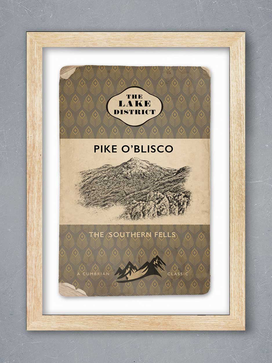 Pike o'Blisco Cumbrian Classic - Lake District Print