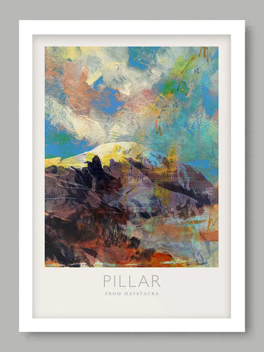 Pillar from Haystacks  - Lake District Poster Print