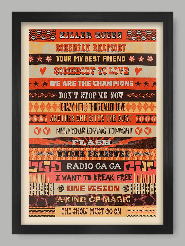 A Kind of Magic - Queen Music Print