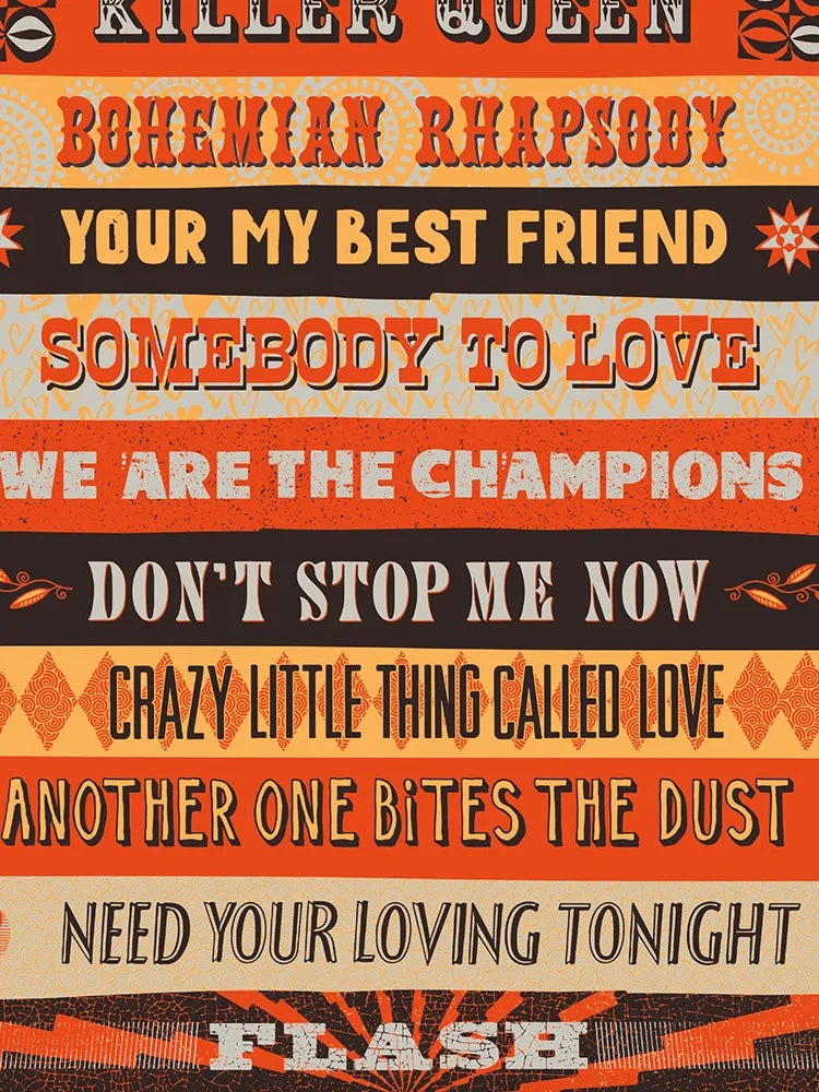 A Kind of Magic - Queen Music Print
