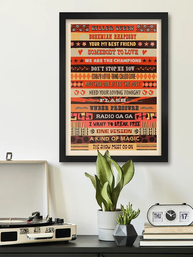 A Kind of Magic - Queen Music Poster Print
