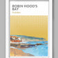 Robin Hood's Bay Coastal Abstract -  Poster Print