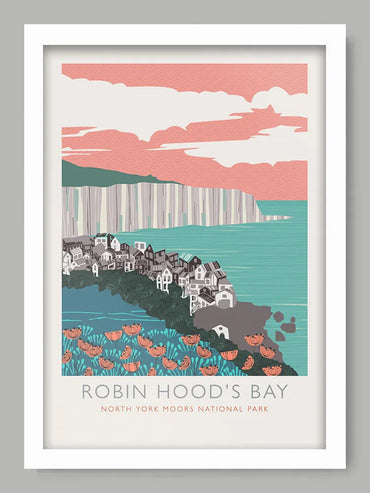 Robin Hoods Bay - Poster Print