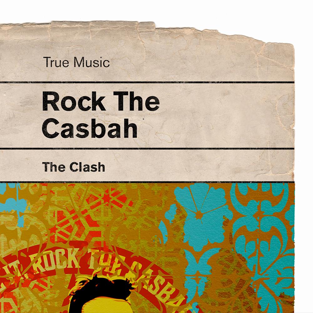 Rock The Casbah - The Clash Music Print