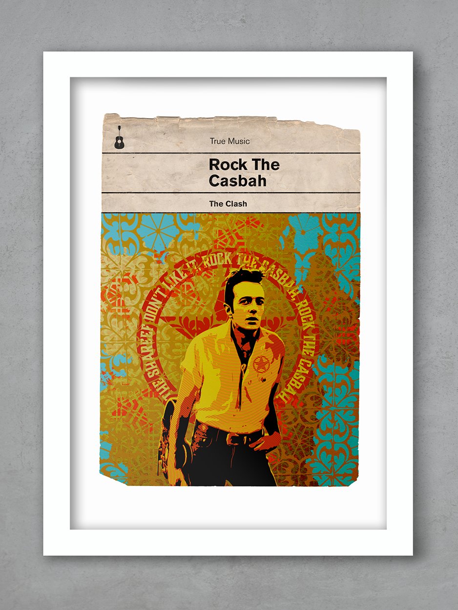 Rock The Casbah - The Clash Music Print