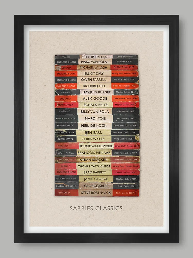Saracens Classics - Rugby poster print