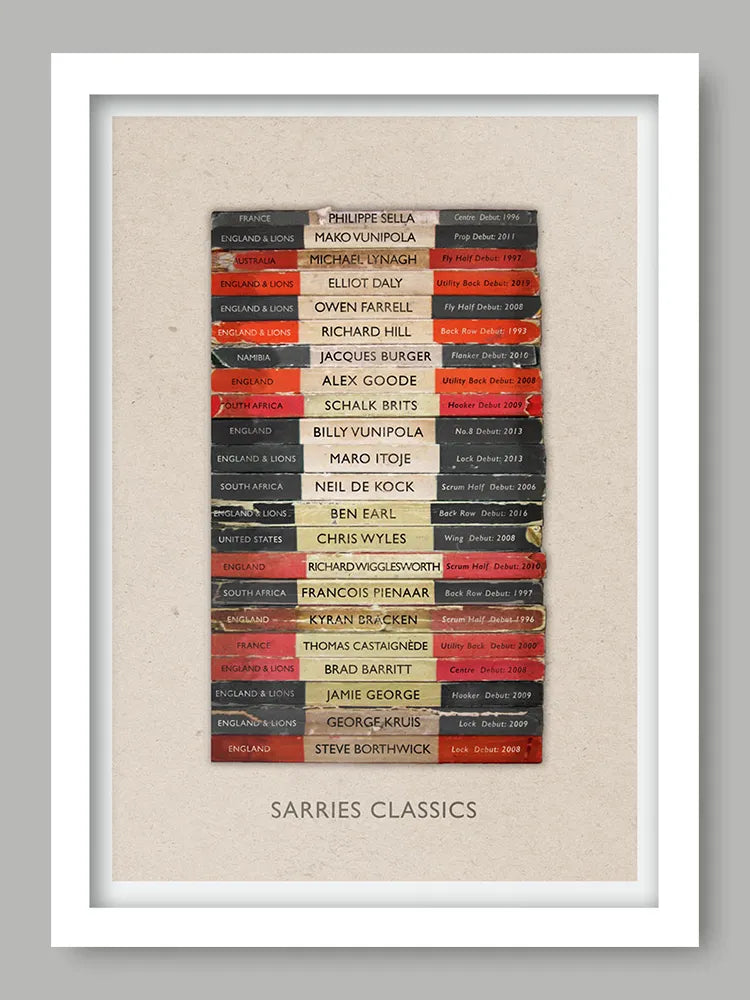 Saracens Classics - Rugby poster print