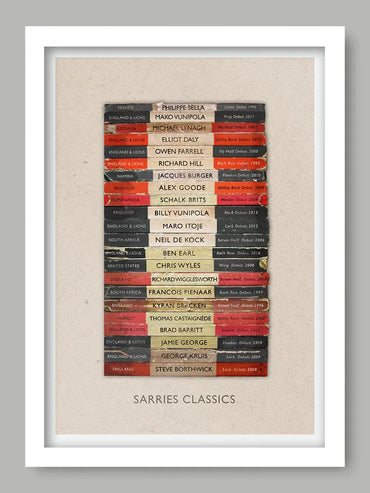 Saracens Classics - Rugby poster print