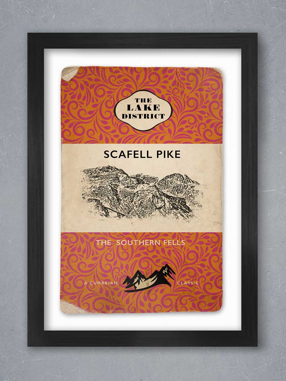 Scafell Pike Cumbrian Classic - Lake District Print