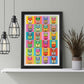 Sitting in a Tin Can - Space Oddity Music Poster Print