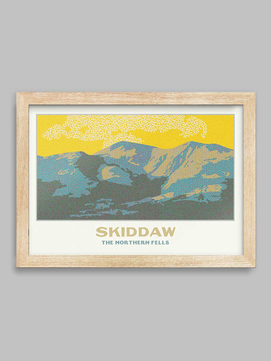 Skiddaw, The Northern Fells - Lake District Print