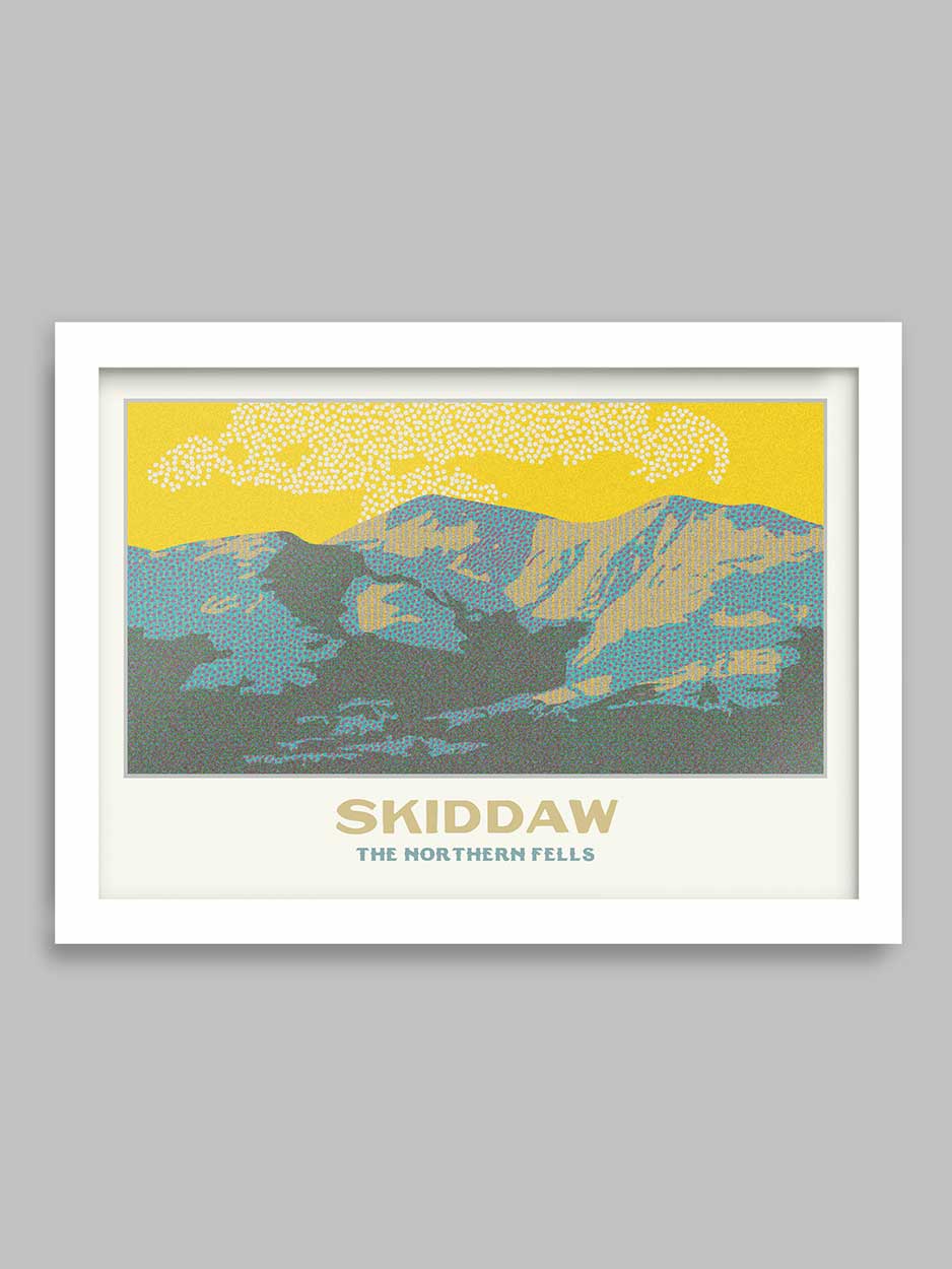 Skiddaw, The Northern Fells - Lake District Print