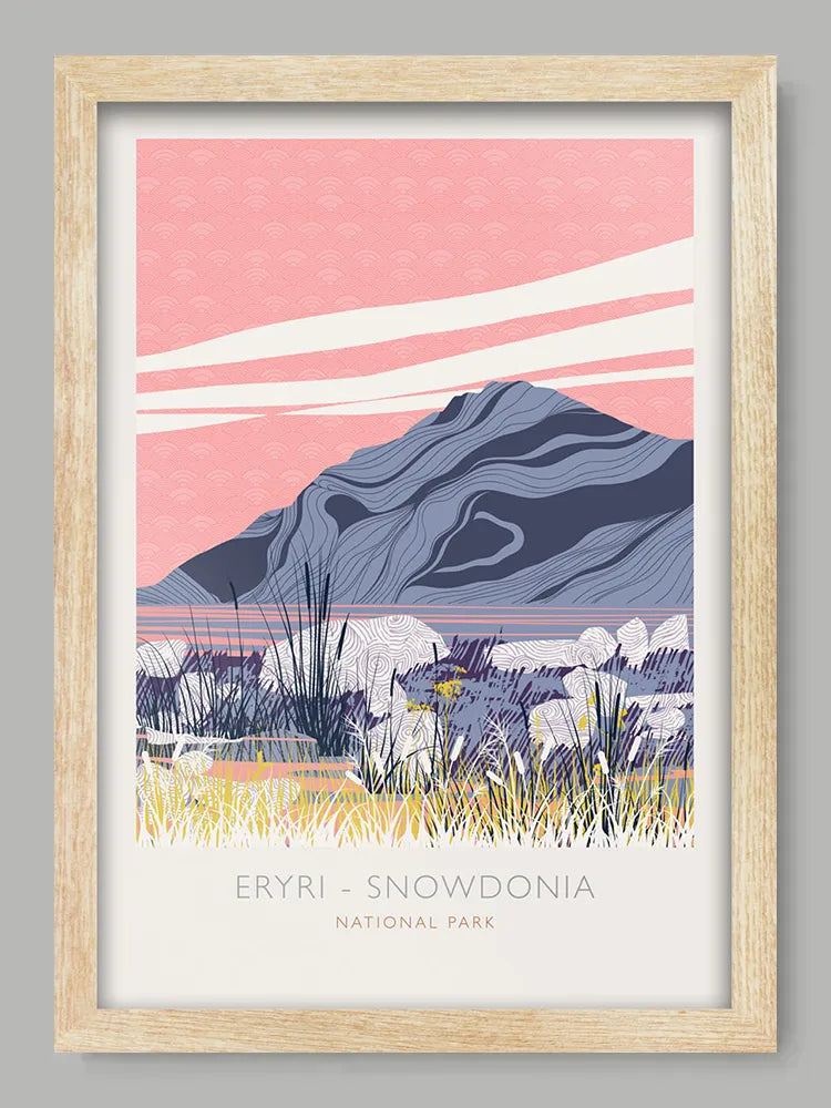 Snowdonia Eryri - National Park Print