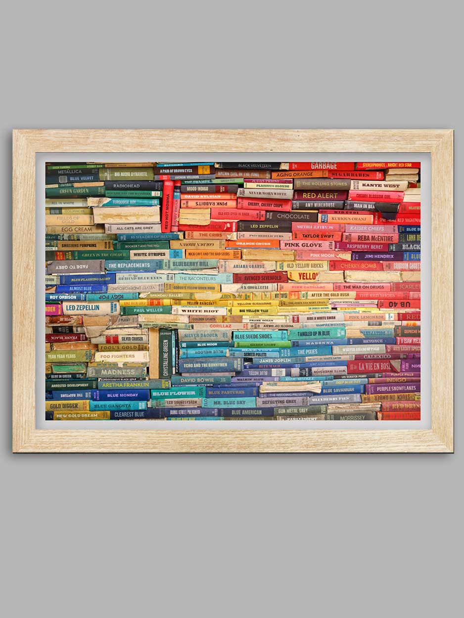 Song Colours - Music Print