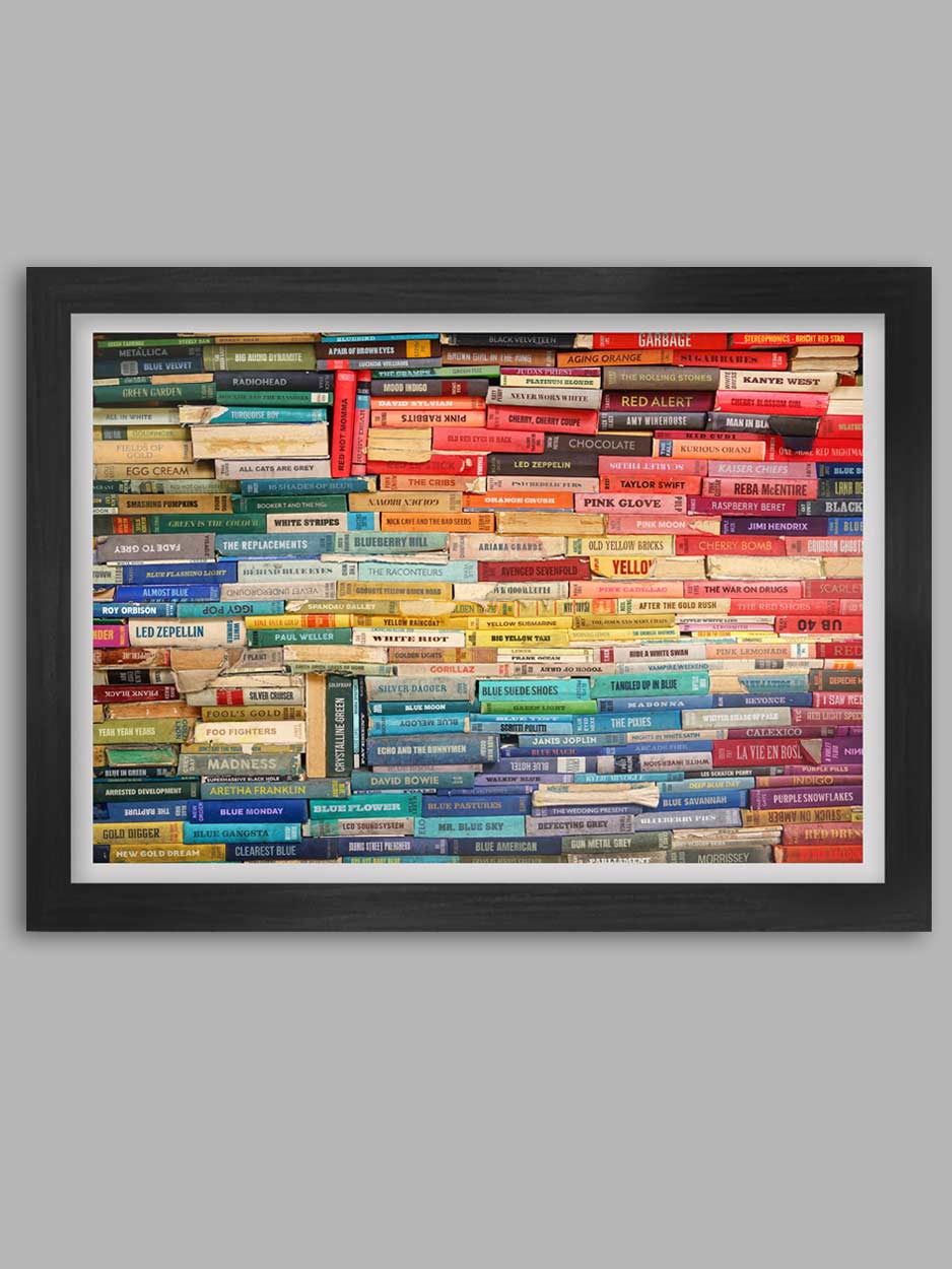 Song Colours - Music Print