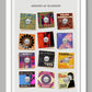 Sounds of Glasgow - Music Poster Print