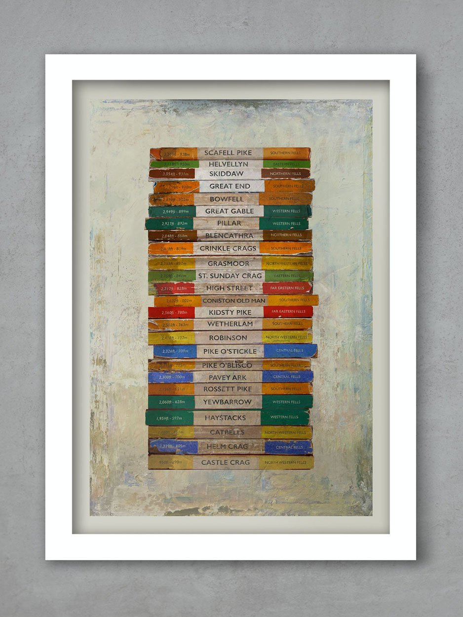 Stack O'Fells - Lake District Print