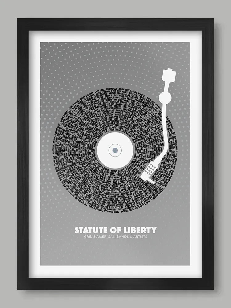 statute of liberty poster print