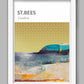St.Bees, Cumbria Poster Print