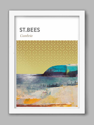 St.Bees, Cumbria Poster Print