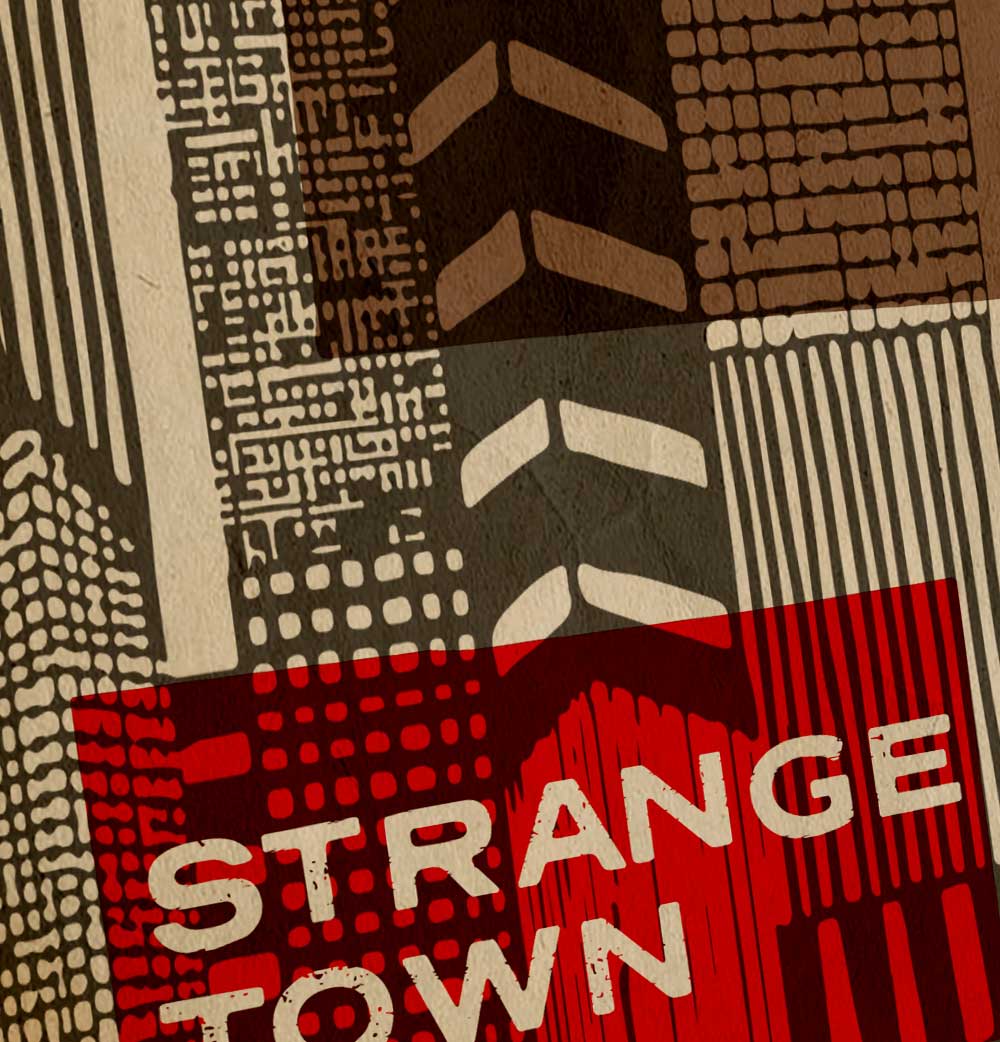 Strange Town - Music Print