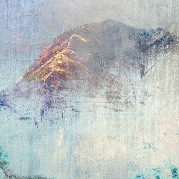 St.Sunday Crag Abstract - Lake District Print