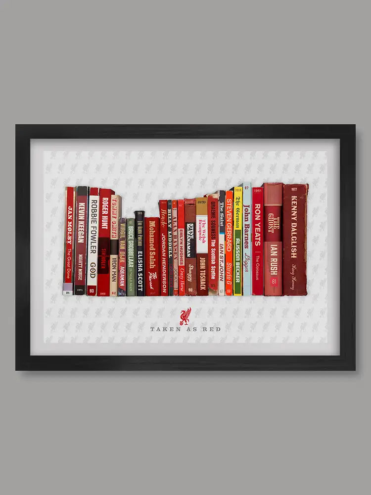 Taken As Red - Liverpool Football Print