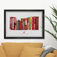 Taken As Red  - Liverpool Poster Print