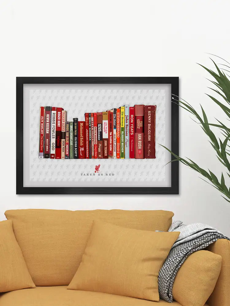 Taken As Red - Liverpool Football Print
