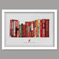 Taken As Red  - Liverpool Poster Print