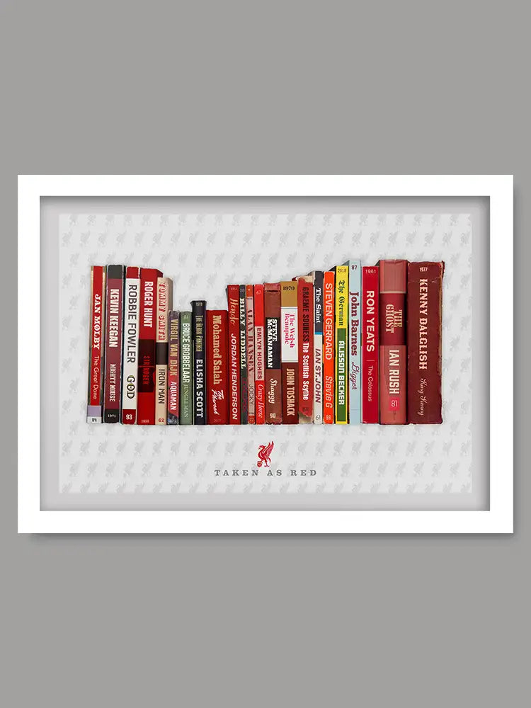Taken As Red - Liverpool Football Print