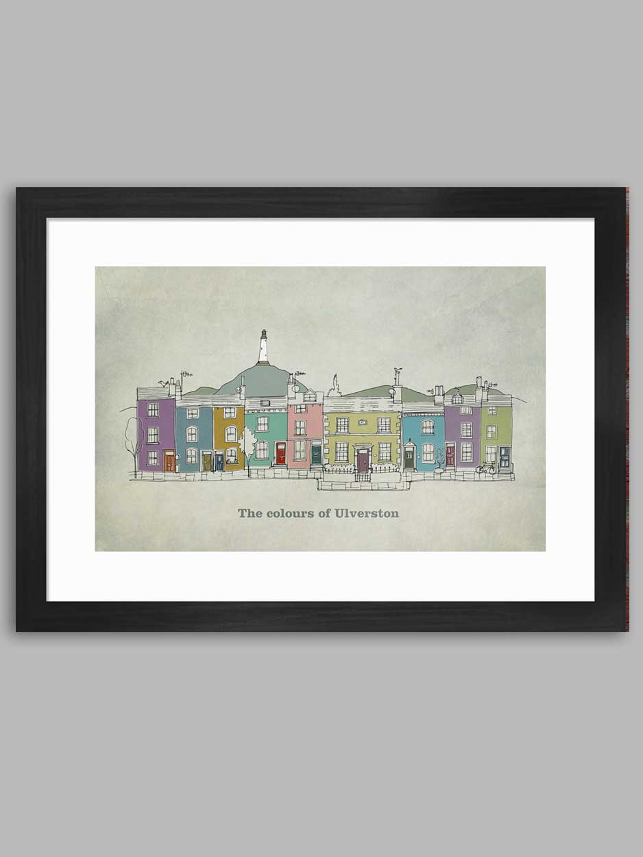 The Colours of Ulverston Print