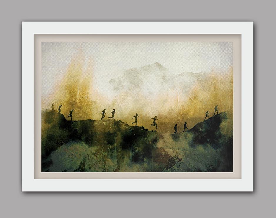 Fell Runners Print