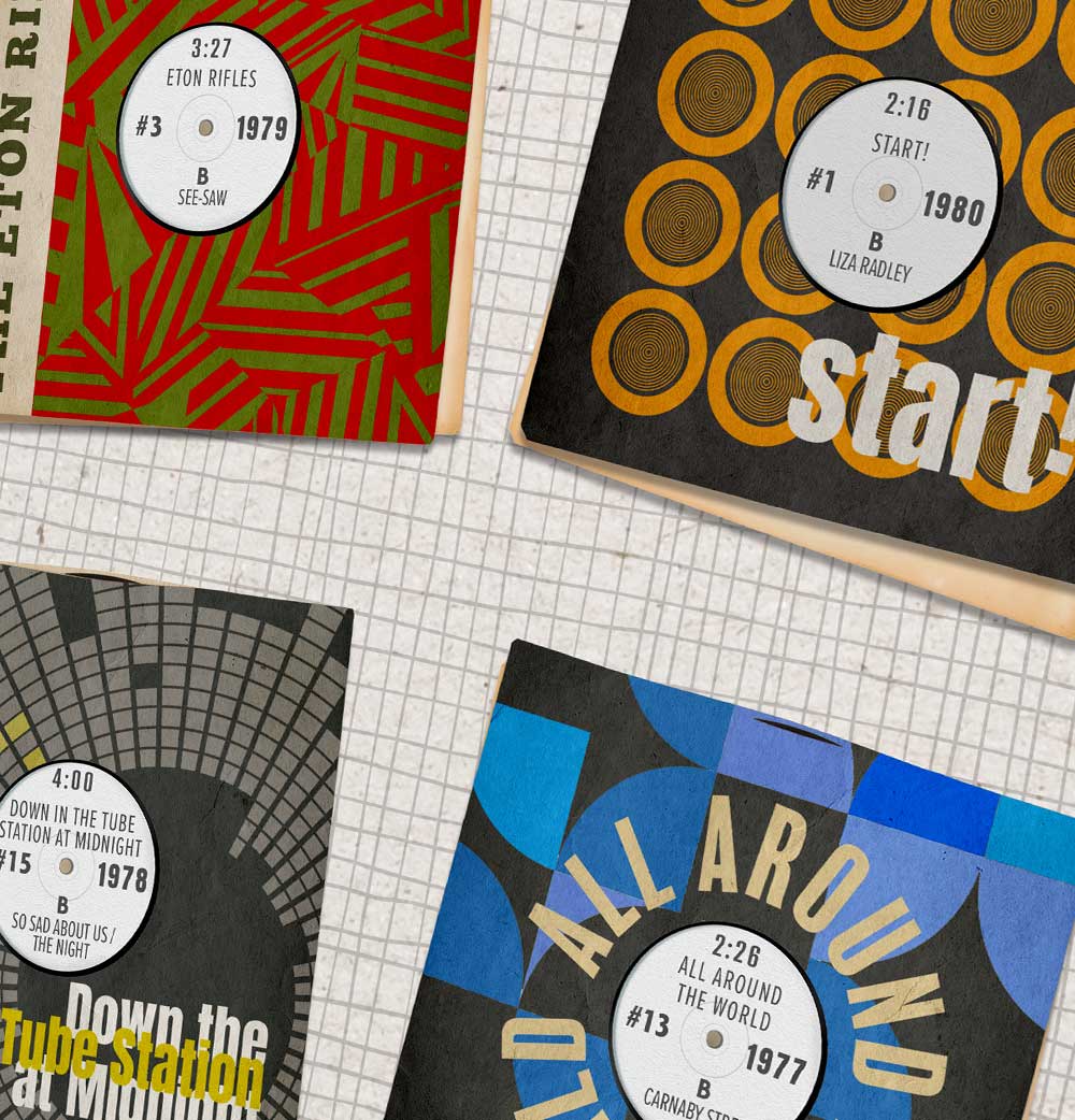 The Jam Collection - Music Print