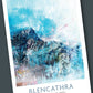 Blencathra Abstract  -  Blank Greeting Card