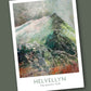 Helvellyn Abstract  -  Blank Greeting Card