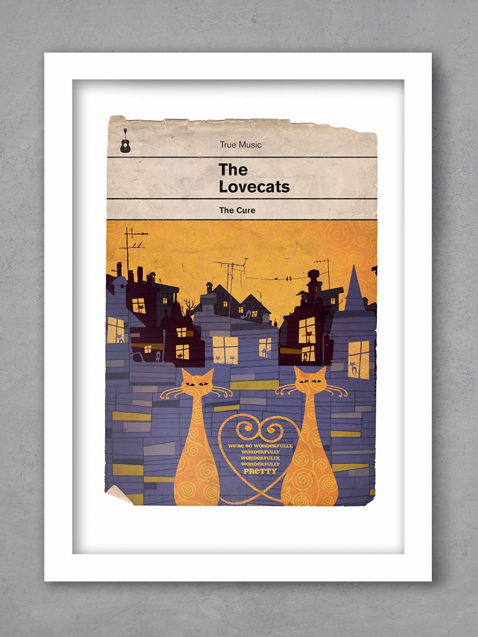 The Lovecats - The Cure Music Print