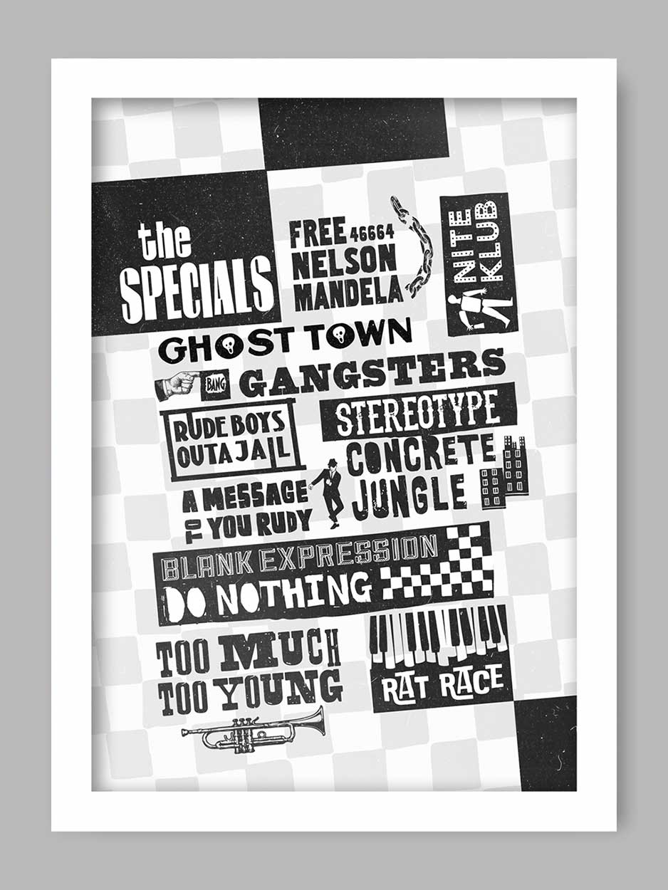 The Specials -  Music Print