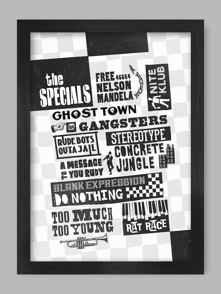 The Specials -  Music Print