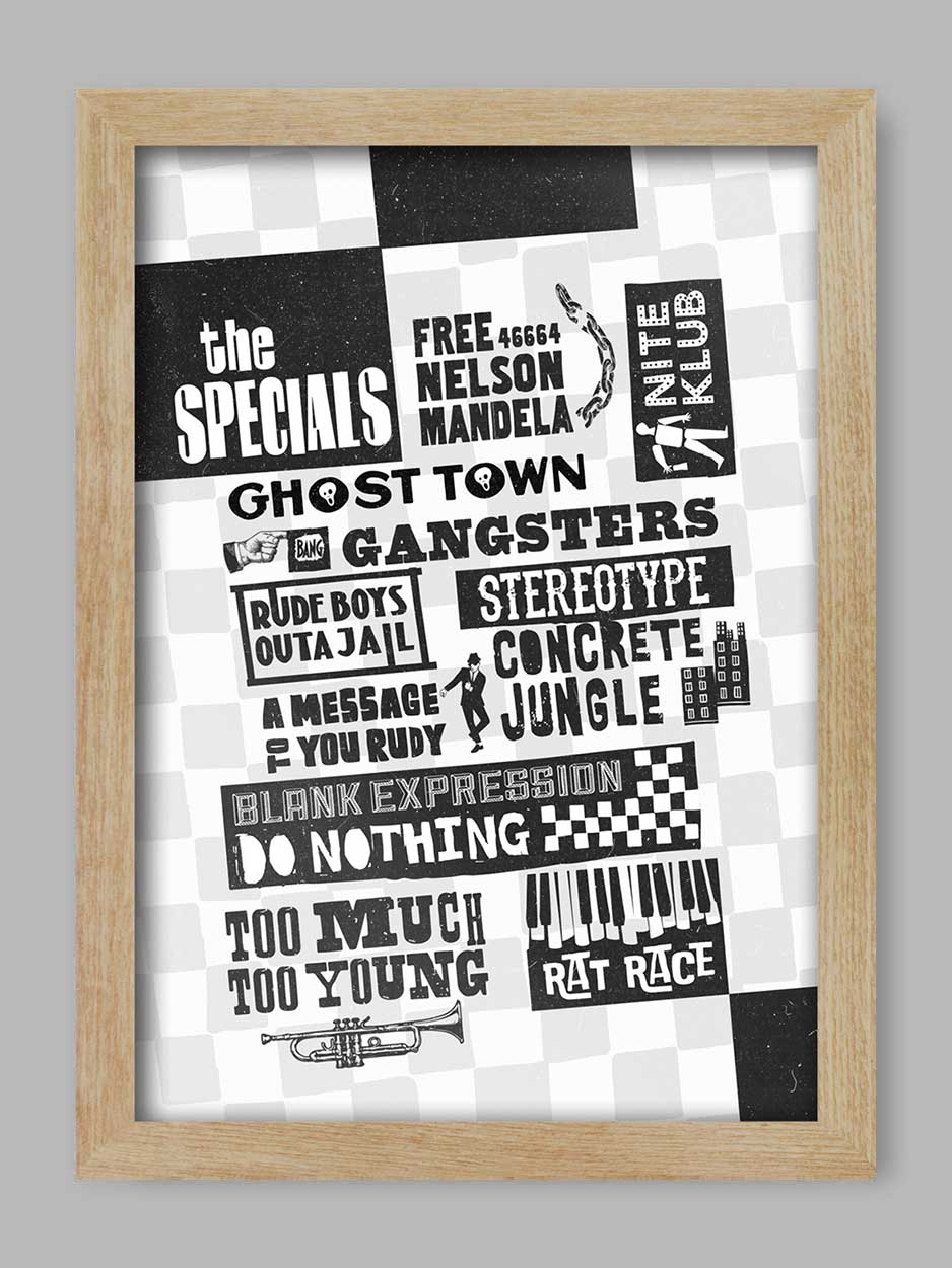 The Specials -  Music Print