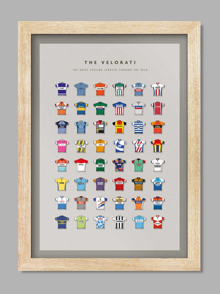 The Velorati - Cycling Print